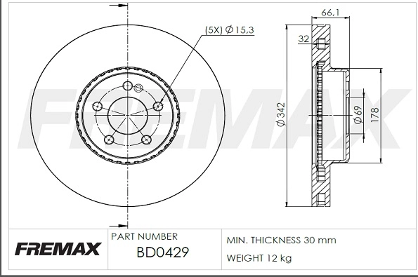 Brake Disc (BD-0429)