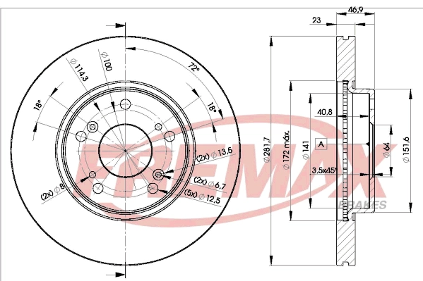 Brake Disc (BD-1705)