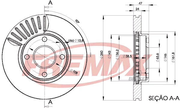 Brake Disc (BD-6784)
