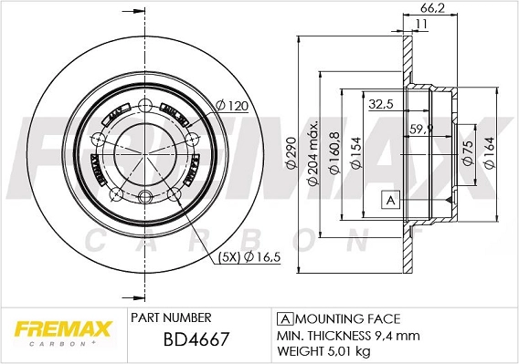 Brake Disc (BD-4667)
