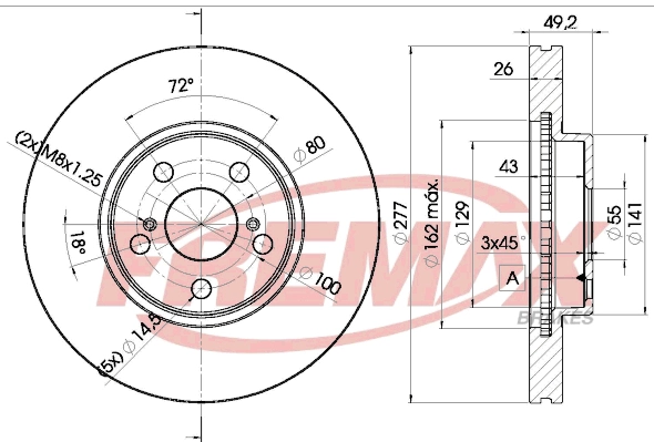 Brake Disc (BD-0504)