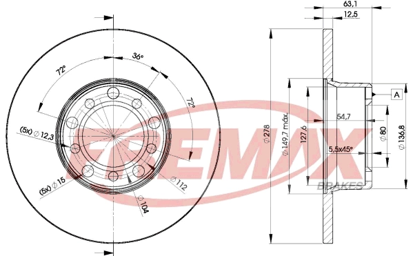 Brake Disc (BD-2780)