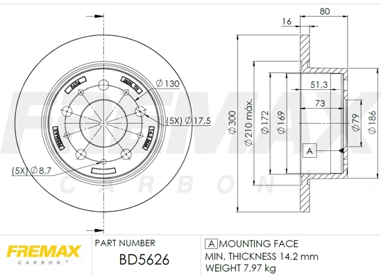 Brake Disc (BD-5626)