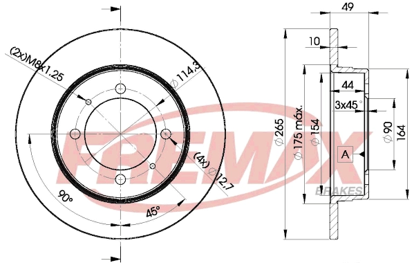 Brake Disc (BD-9283)