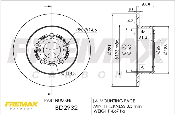 Brake Disc (BD-2932)