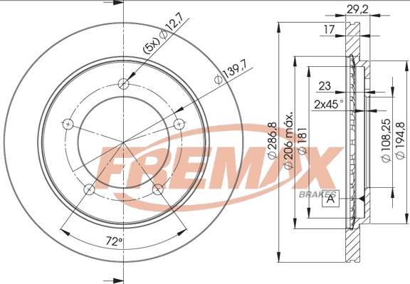 Brake Disc (BD-2863)