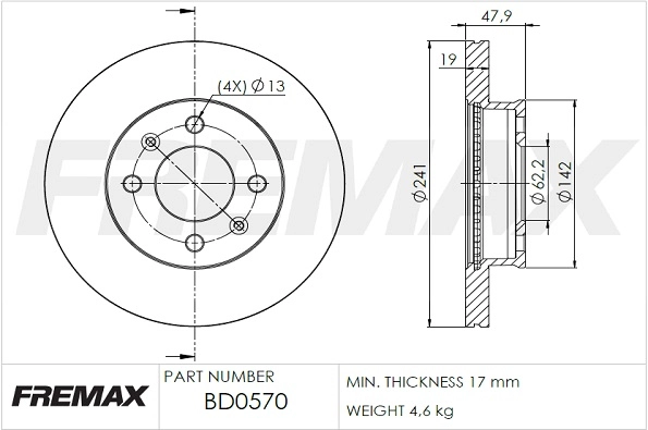 Brake Disc (BD-0570)