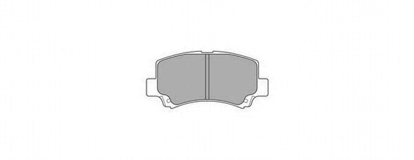 Brake Pad Set, disc brake (FBP-1603)