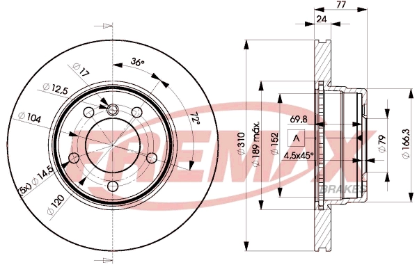 Brake Disc (BD-6402)