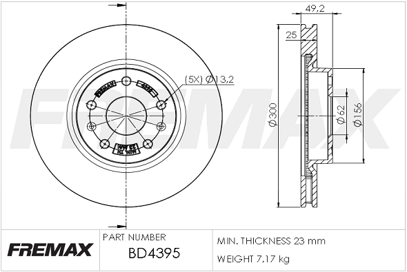 Brake Disc (BD-4395)