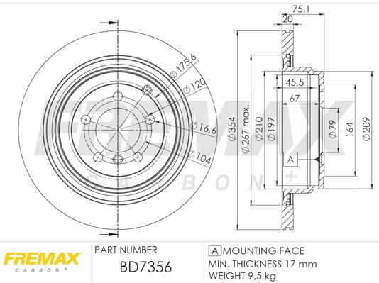 Brake Disc (BD-7356)