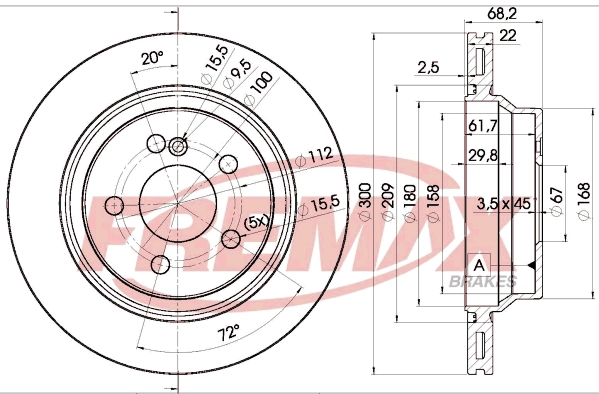 Brake Disc (BD-0910)