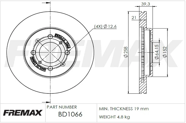 Brake Disc (BD-1066)