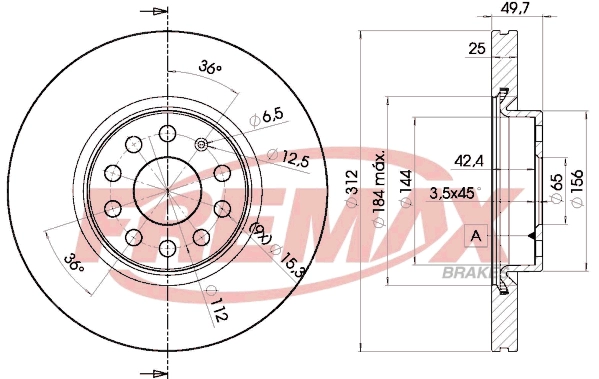 Brake Disc (BD-5618)