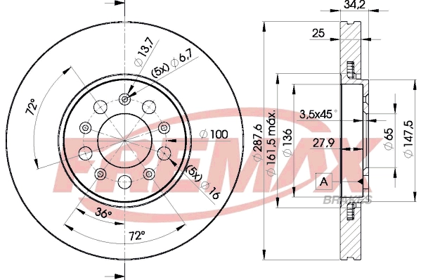 Brake Disc (BD-5604)