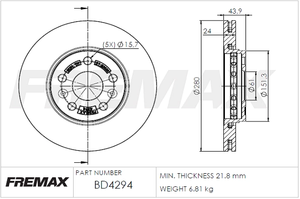 Brake Disc (BD-4294)