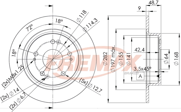 Brake Disc (BD-1258)