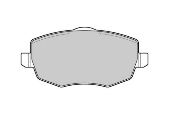 Brake Pad Set, disc brake (FBP-1744)