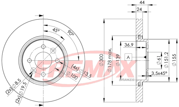 Brake Disc (BD-7897)