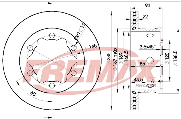 Brake Disc (BD-0185)