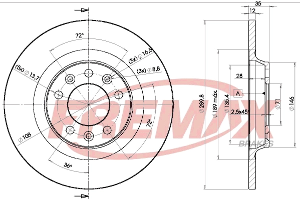 Brake Disc (BD-4609)