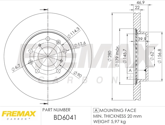 Brake Disc (BD-6041)