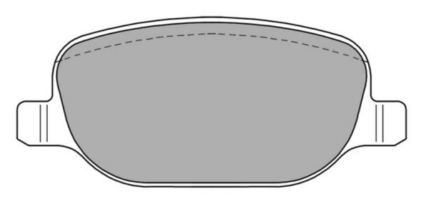Brake Pad Set, disc brake (FBP-1289)