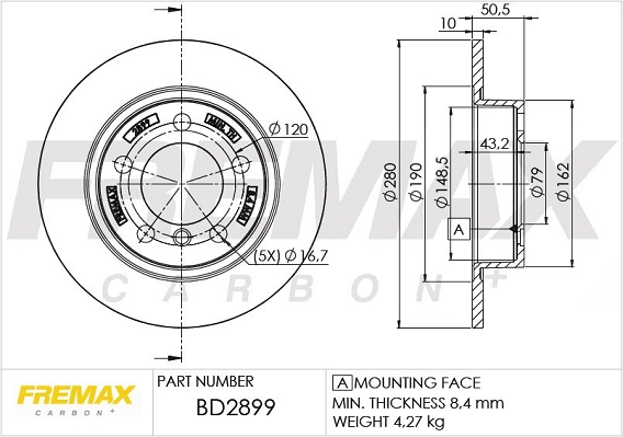 Brake Disc (BD-2899)