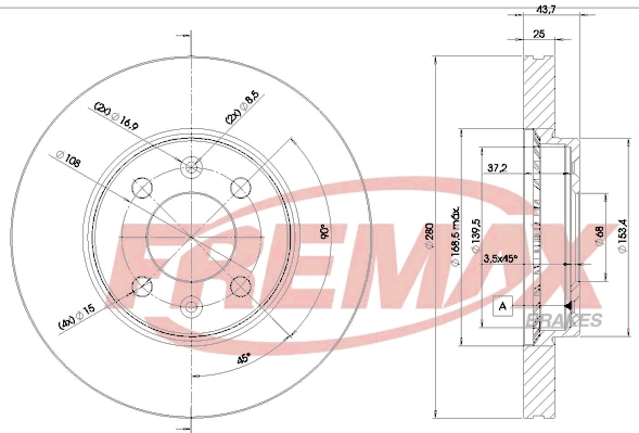 Brake Disc (BD-5890)
