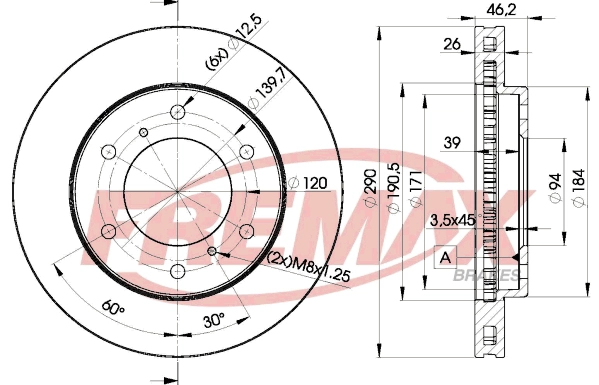 Brake Disc (BD-7116)