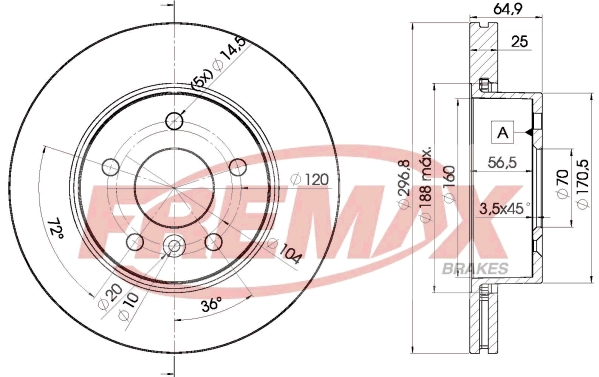 Brake Disc (BD-2817)