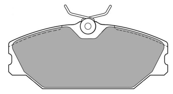 Brake Pad Set, disc brake (FBP-0509-01)