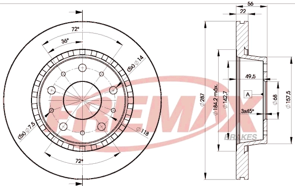 Brake Disc (BD-9908)
