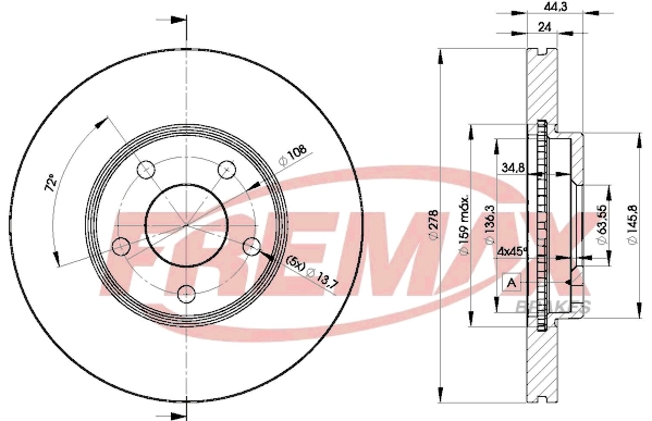 Brake Disc (BD-5980)