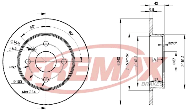 Brake Disc (BD-9108)
