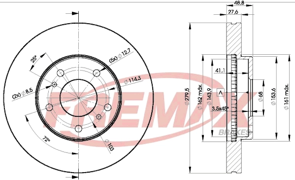 Brake Disc (BD-4103)