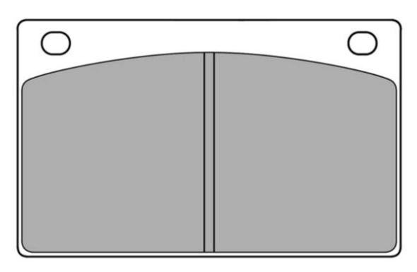 Brake Pad Set, disc brake (FBP-0170)