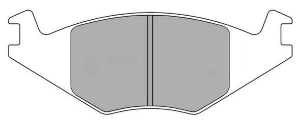Brake Pad Set, disc brake (FBP-0467)