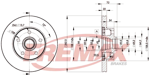 Brake Disc (BD-9156)