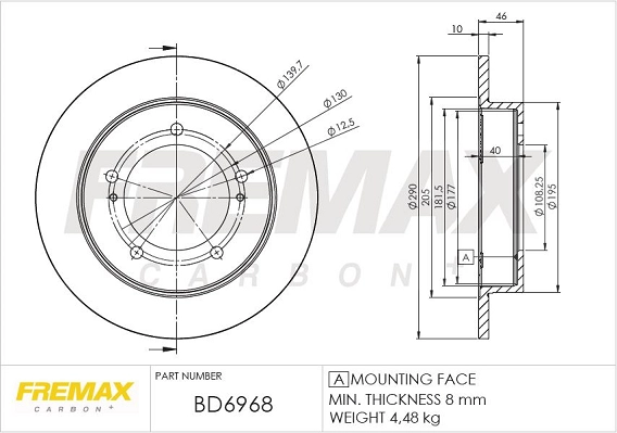 Brake Disc (BD-6968)