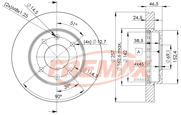 Brake Disc (BD-2902)
