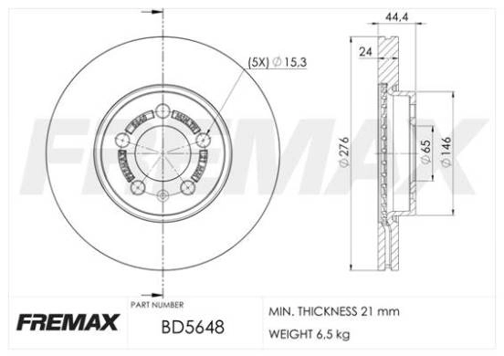 Brake Disc (BD-5648)