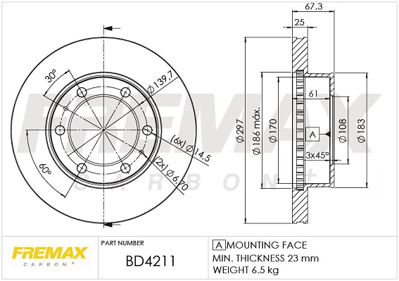 Brake Disc (BD-4211)