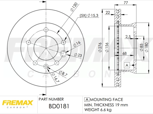 Brake Disc (BD-0181)