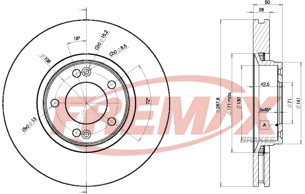 Brake Disc (BD-7814)