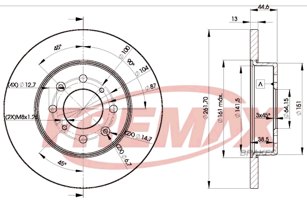 Brake Disc (BD-0841)