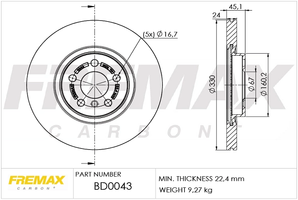 Brake Disc (BD-0043)