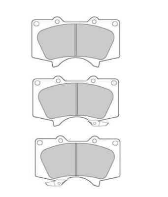 Brake Pad Set, disc brake (FBP-1747)