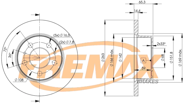 Brake Disc (BD-9427)