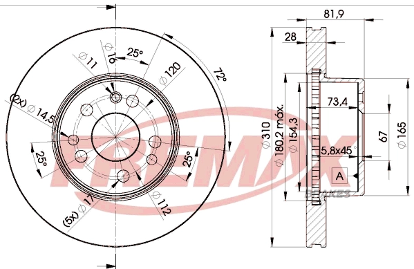 Brake Disc (BD-0312)